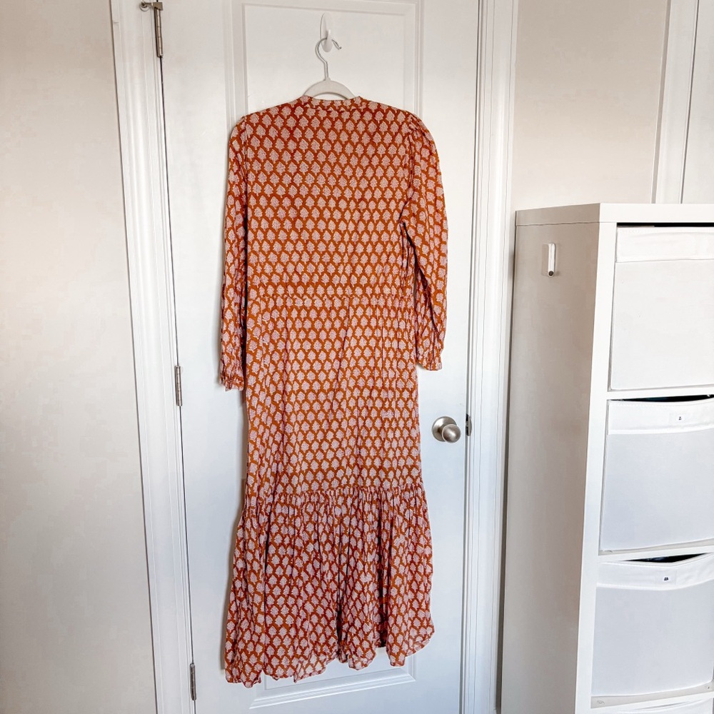 Emerson Fry India Collection Frances Dress Maxi Gigi Print - Picture 7 of 8